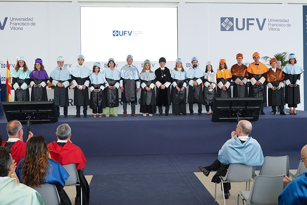 Nuevos doctores de la UFV durante el curso 25-26