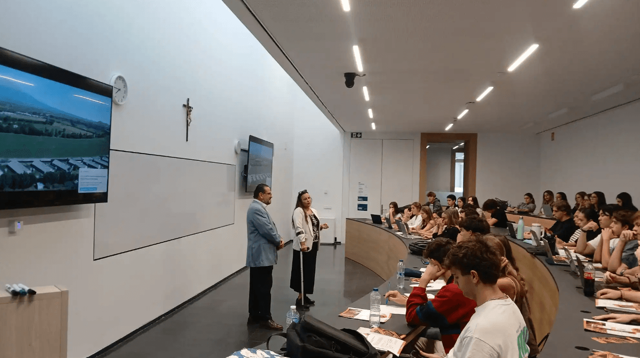Un momento de la charla