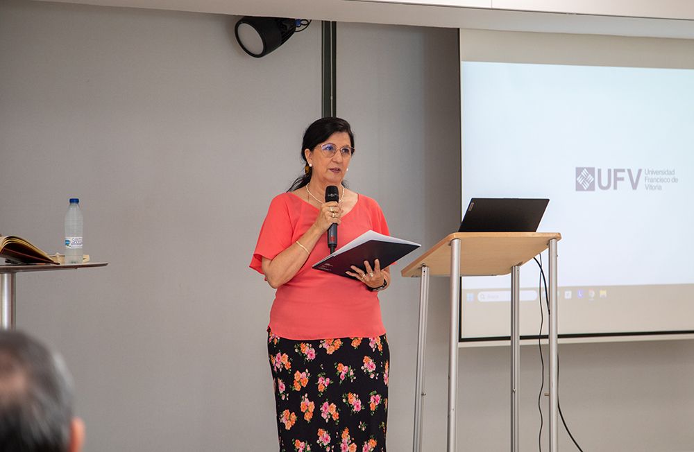 Olivia Eugenia Núñez, coordinadora del Instituto Razón Abierta de la Universidad Francisco de Vitoria