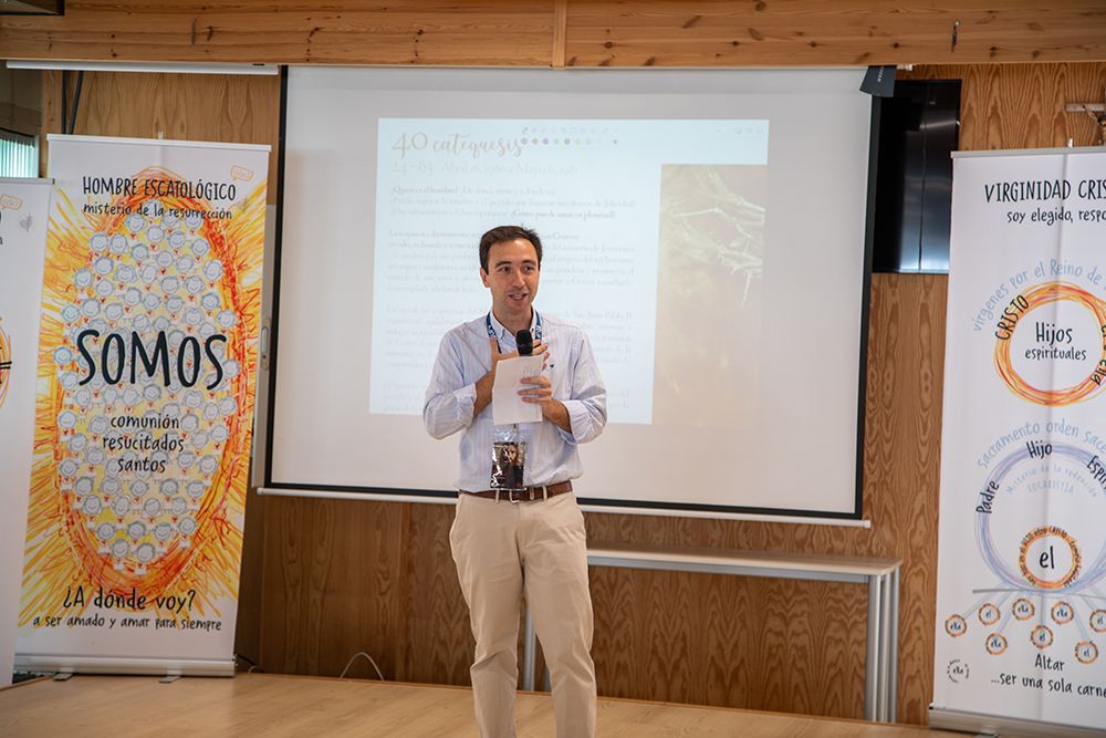 Pablo Beuchat, during his talk at the third edition of The Body Week